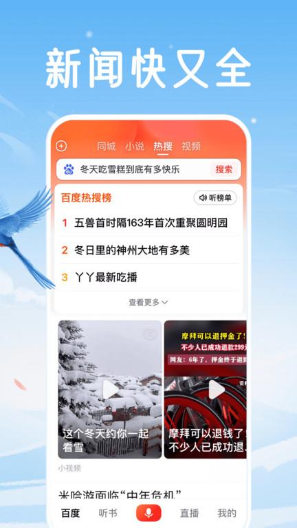 百度大字版测试版下载,百度app,大字版app